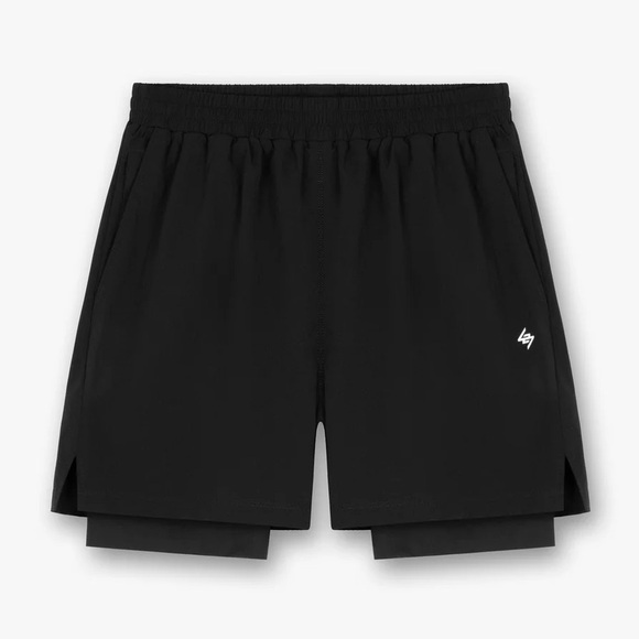 Represent Team 247 black 2-In-1 athletic shorts - Small - Picture 8 of 12